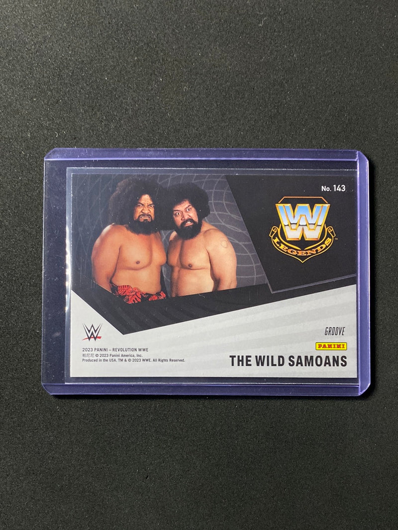 2023 Revolution WWE The Wild Samoans Sika/Afa Groove
