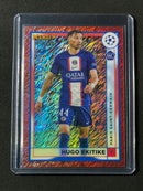 2022-23 Topps Merlin Chrome UEFA Hugo Ekitike Rose Gold Shimmer Refractor 110/299