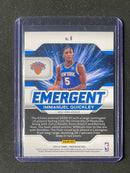 2020-21 Panini Prizm Immanuel Quickley Emergent