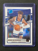 2020-21 Panini Donruss Jaden McDaniels