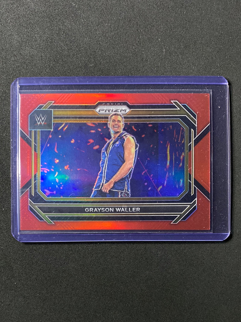 2023 Prizm WWE Grayson Waller Red Prizm 19/299