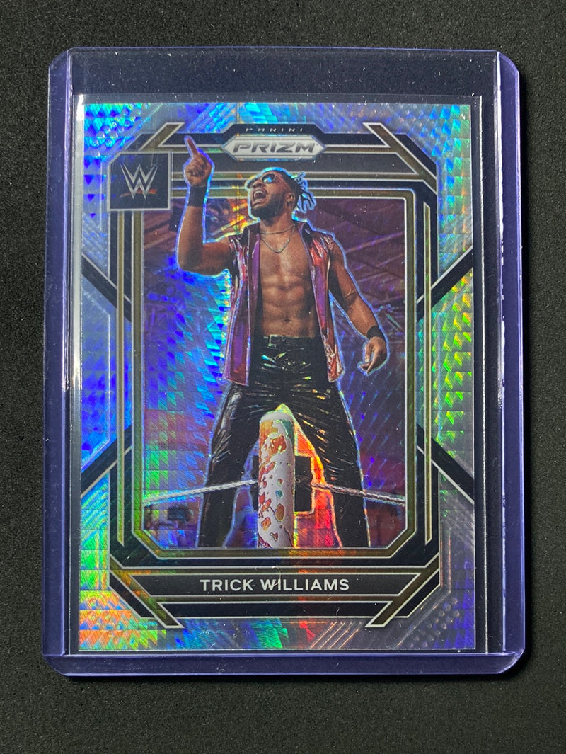2023 Prizm WWE Trick Williams Hyper Prizm