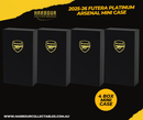 2025-26 Futera Arsenal Platinum Hobby PYP 4 Box Mini Case