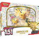 Pokémon TCG Scarlet & Violet 151 Zapdos Ex Collection Box