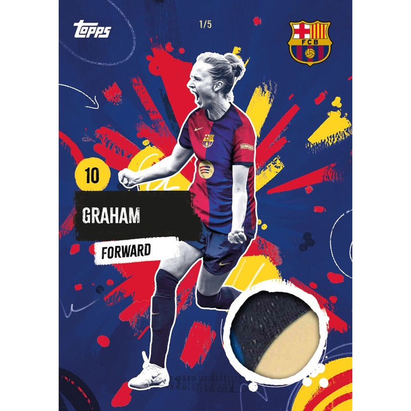 2024-25 Topps FC Barcelona Soccer Team Set