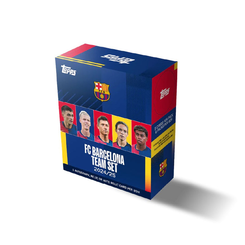 2024-25 Topps FC Barcelona Soccer Team Set