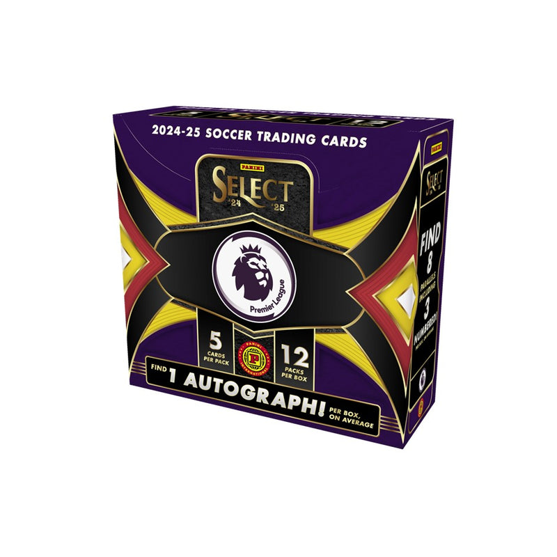 2024-25 Panini Select Premier League Soccer Hobby International Box