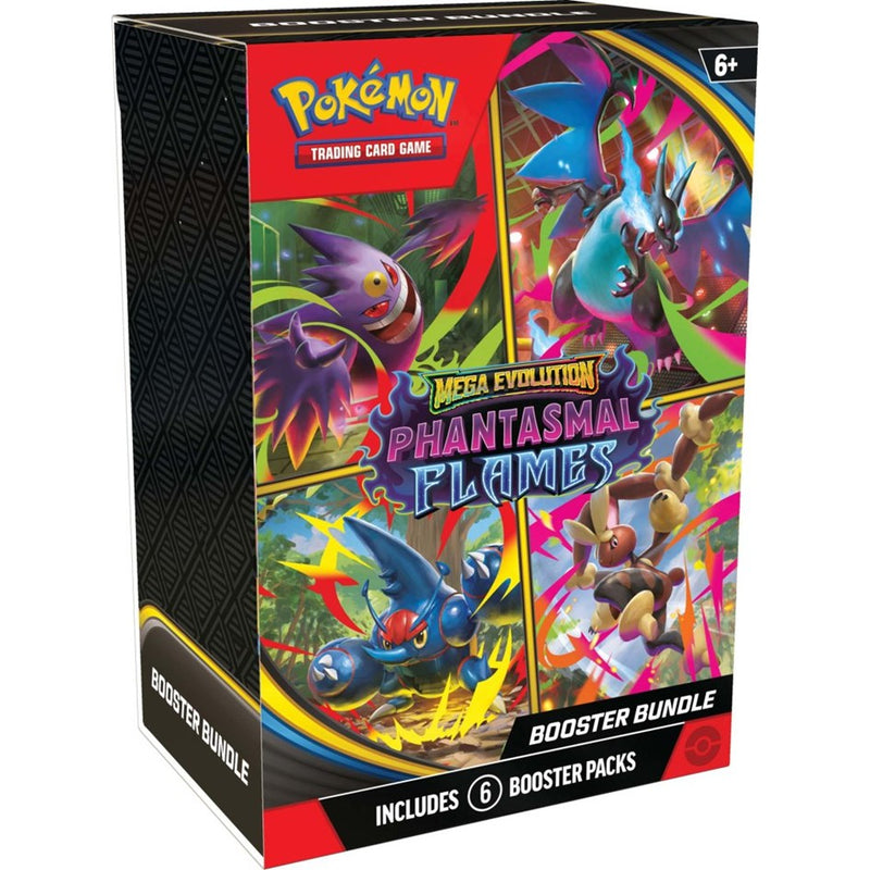 Pokémon TCG Mega Evolution Phantasmal Flames Booster Bundle