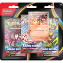 Pokémon TCG Mega Evolution Chaos RIsing Three Booster Blister