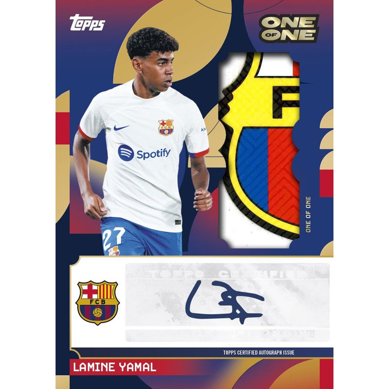 2024-25 Topps FC Barcelona Soccer Team Set