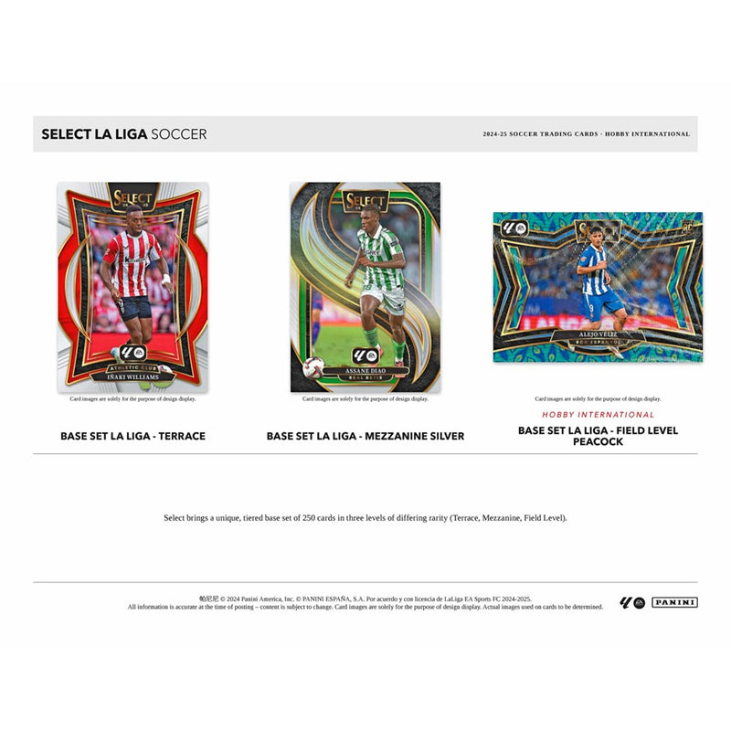 2024-25 Panini Select La Liga Soccer Hobby International Box