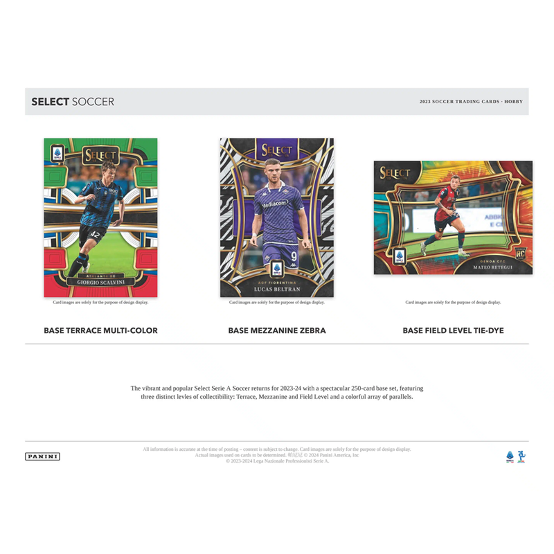 2023-24 Panini Select Serie A Soccer Hobby Box