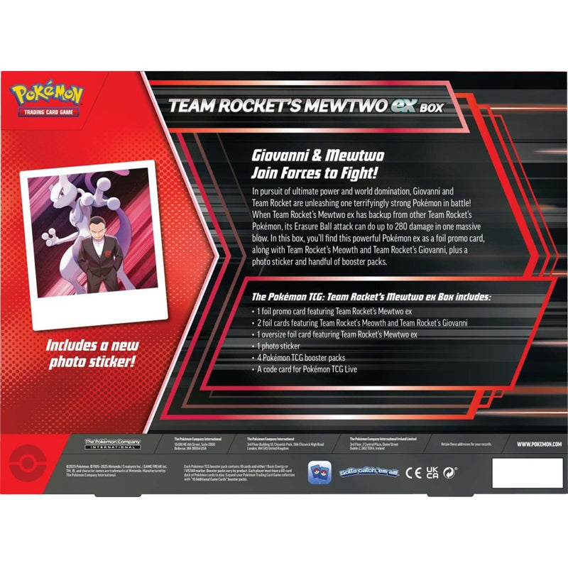 Pokémon TCG Scarlet & Violet Destined Rivals Mewtwo Ex Box