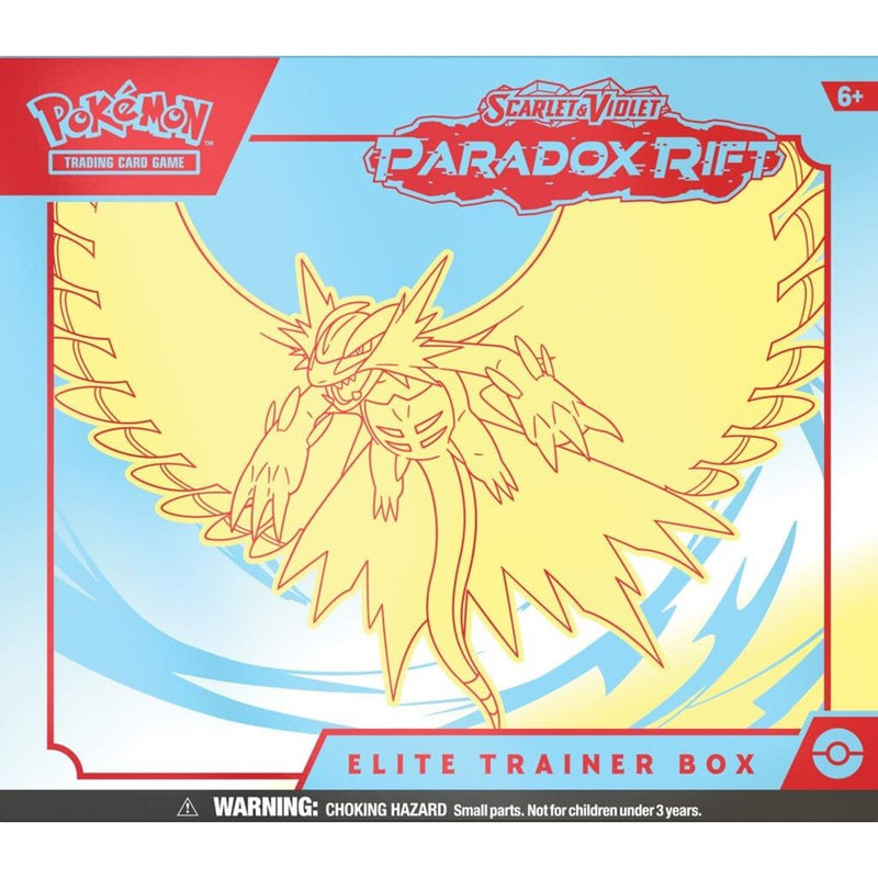 Pokemon TCG Scarlet & Violet Paradox Rift Elite Trainer Box (Roaring Moon)