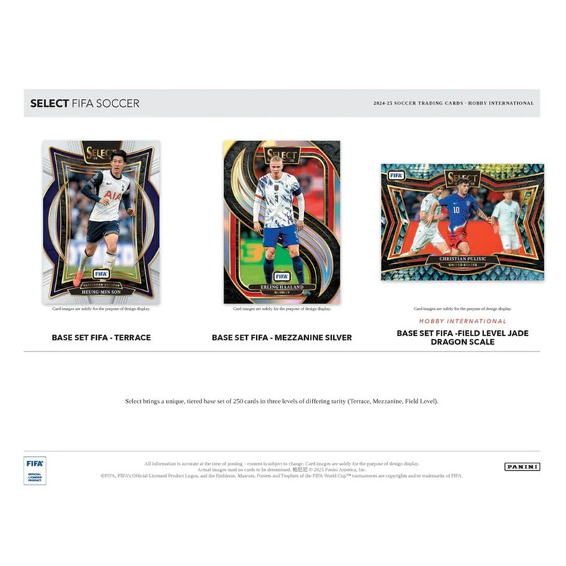 2024-25 Panini Select FiFA Soccer Hobby International Box