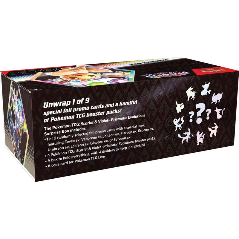 Pokémon TCG Scarlet & Violet Prismatic Evolutions Surprise Box