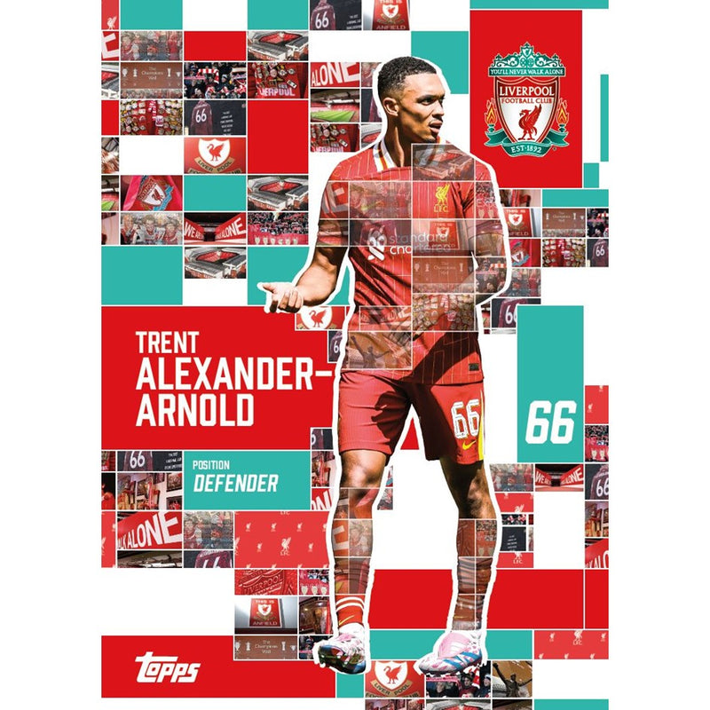 2024-25 Topps Liverpool Soccer Team Set