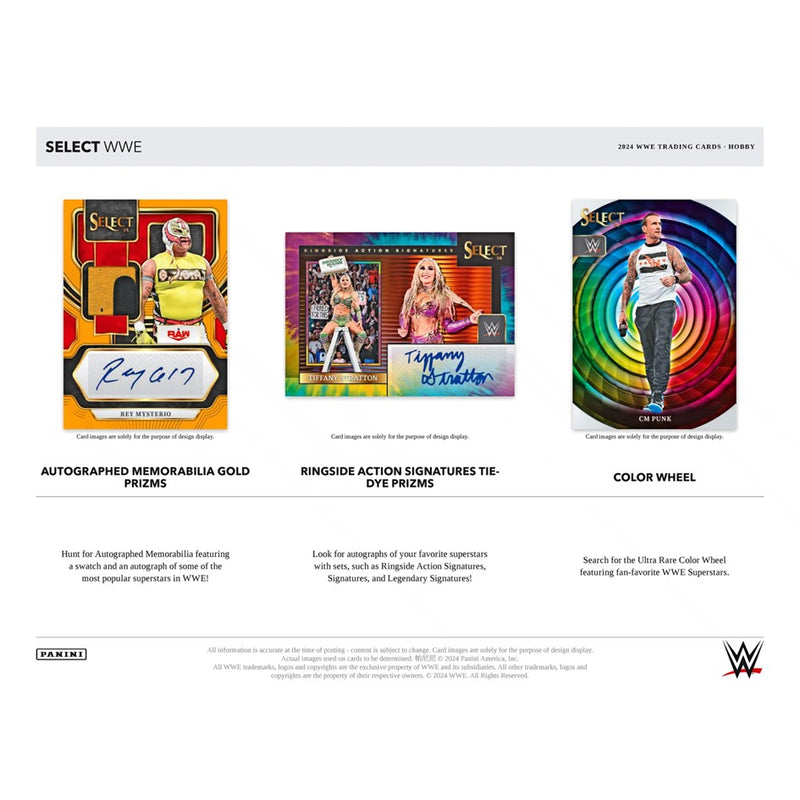 2024 Panini Select WWE Hobby Box