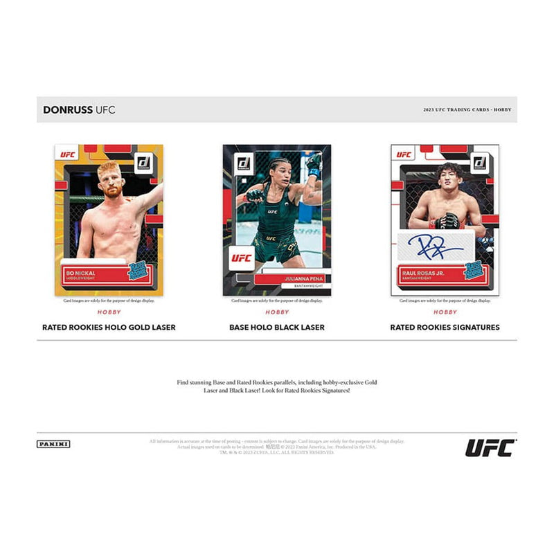 2023 Panini Donruss UFC Hobby Box