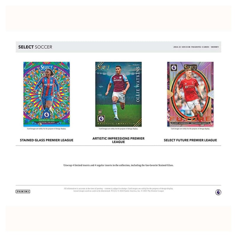 2024-25 Panini Select Premier League Soccer Hobby Box