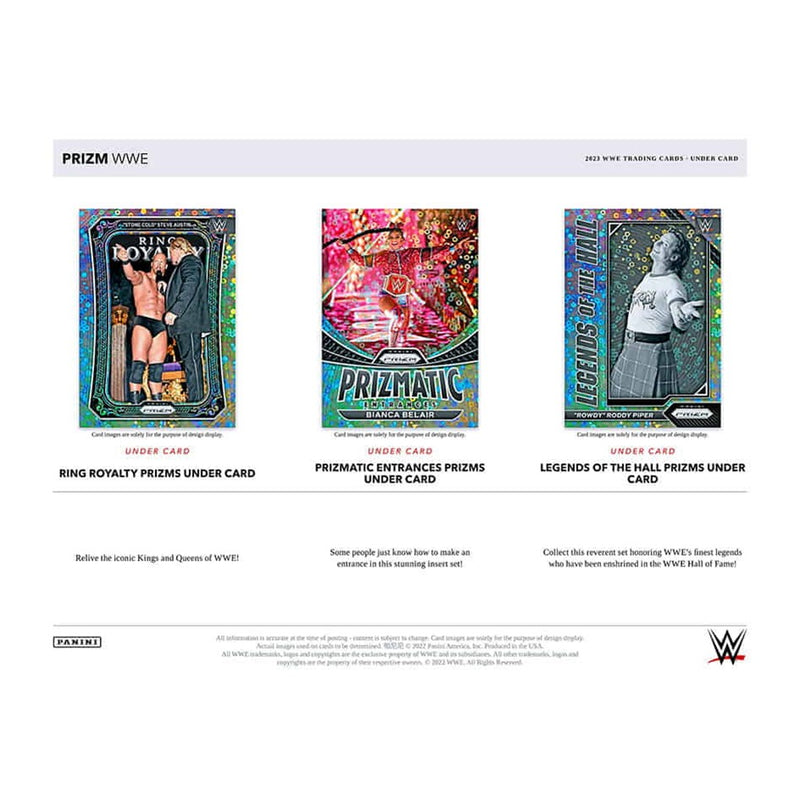 2023 Panini Prizm WWE Wrestling Under Card Hobby Box