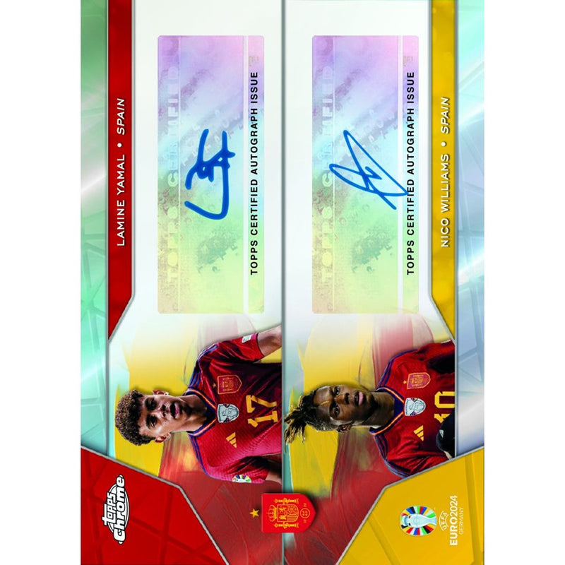 2024 Topps Chrome UEFA Euro Hobby Box