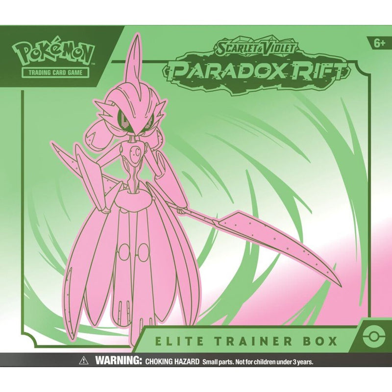 Pokemon TCG Scarlet & Violet Paradox Rift Elite Trainer Box (Iron Valiant)