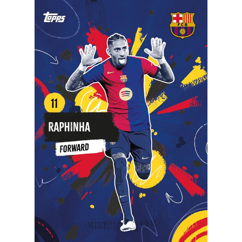 2024-25 Topps FC Barcelona Soccer Team Set