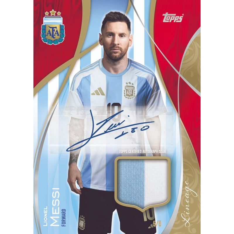 2024 Topps Lineage Argentina Soccer Hobby Box