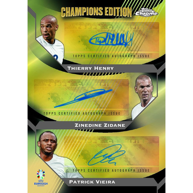 2024 Topps Chrome UEFA Euro Hobby Box