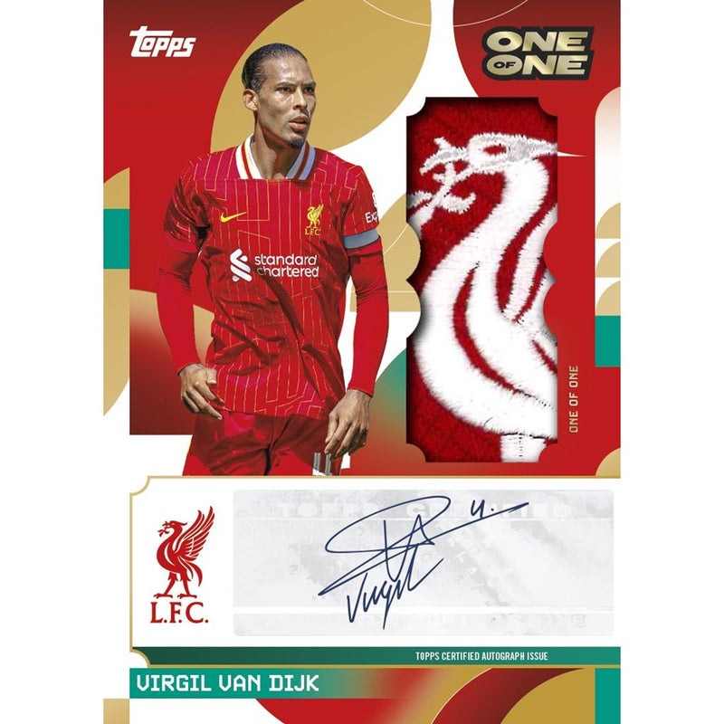 2024-25 Topps Liverpool Soccer Team Set