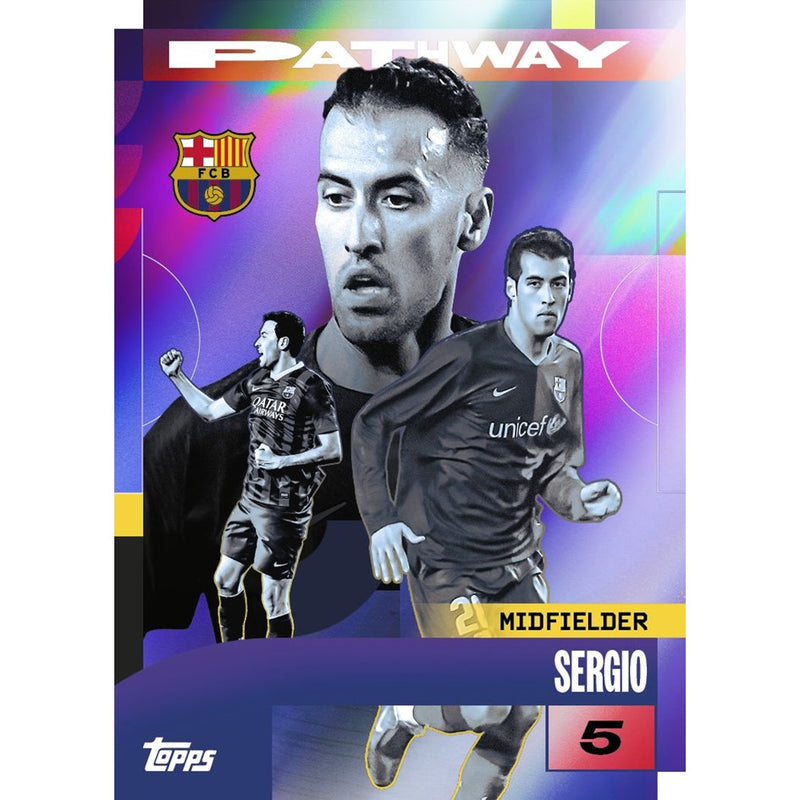 2024-25 Topps FC Barcelona Soccer Team Set