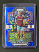 2022-23 Prizm Premier League Gianluca Scamacca Blue Breakaway Prizm 70/75