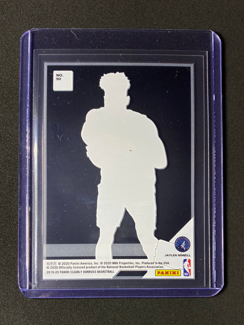 2019-20 Panini Clearly Donruss Jaylen Nowell