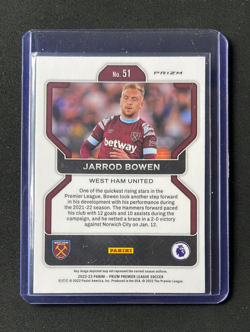 2022-23 Prizm Premier League Jarrod Bowen Breakaway Prizm