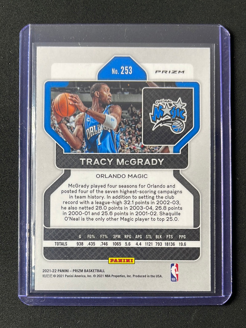 2021-22 Prizm NBA Tracy McGrady Ruby Wave