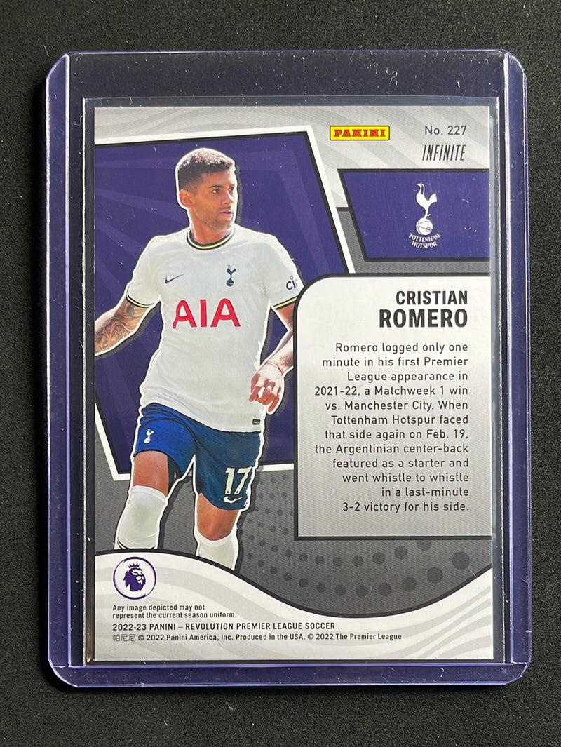 2022-23 Revolution Premier League Cristian Romero Infinite