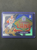 2020-21 Panini NBA Donruss Optic Jason Williams Express Lane