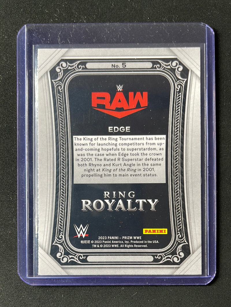 2023 Prizm WWE Edge Ring Royalty