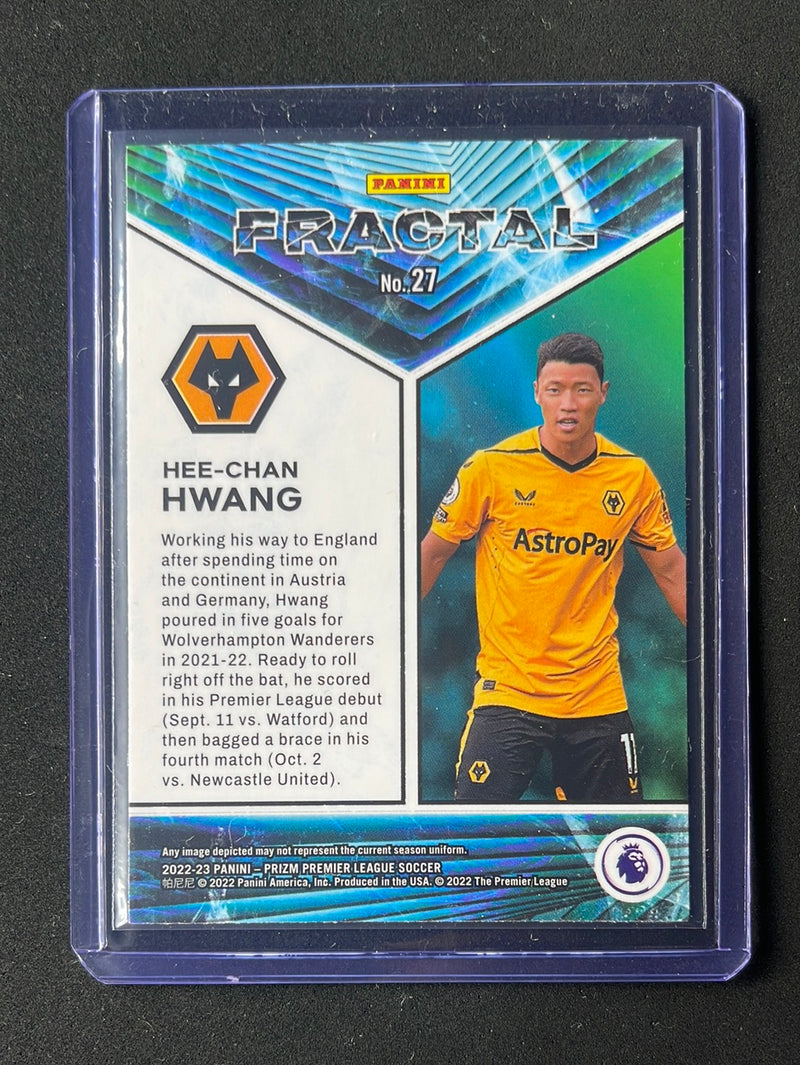 2022-23 Prizm Premier League Hee-Chan Hwang Fractal