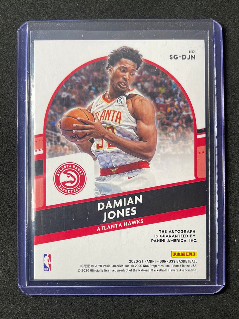 2020-21 Panini Donruss Damian Jones Signature Series