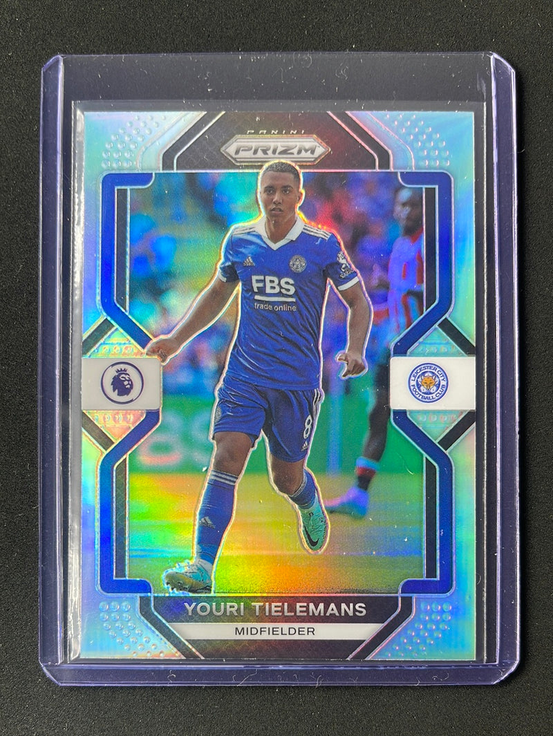 2022-23 Prizm Premier League Youri Tielemans Silver Prizm