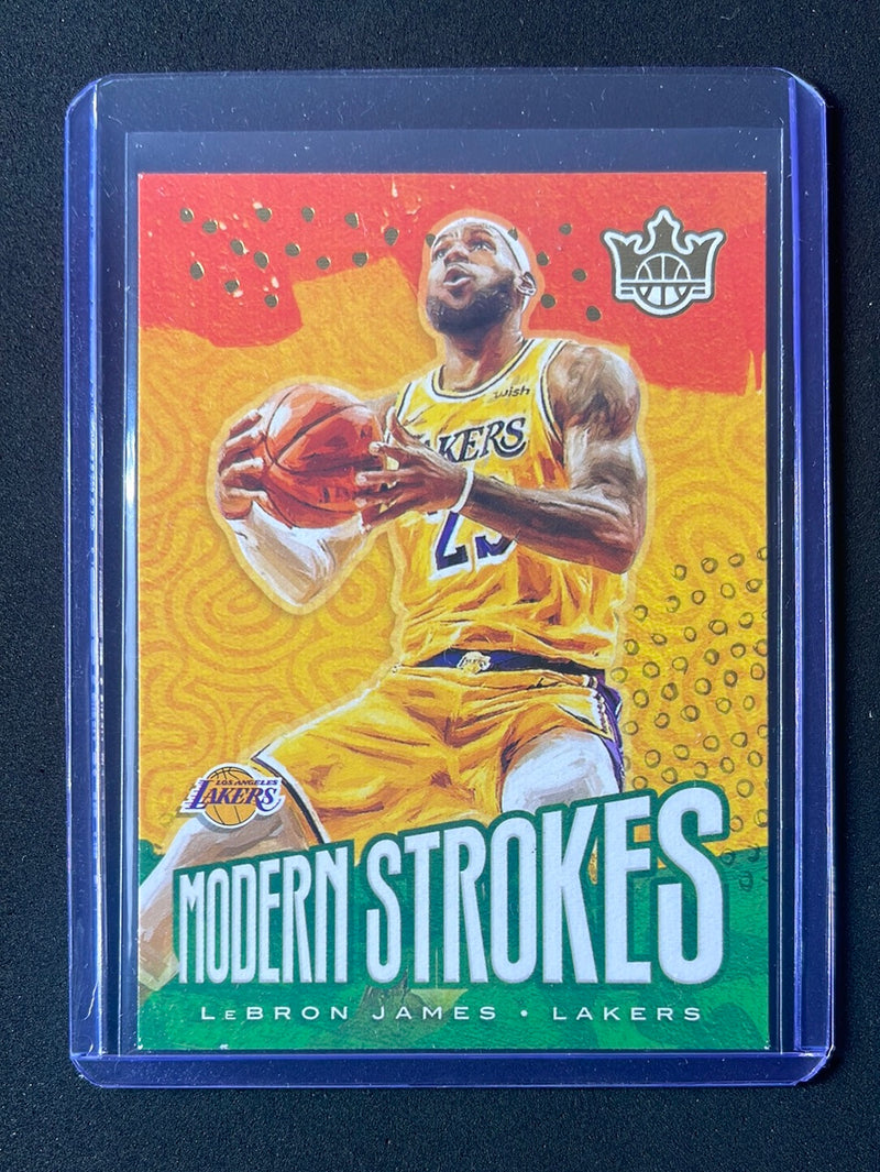 2019-20 Panini Court Kings Lebron James Modern Strokes