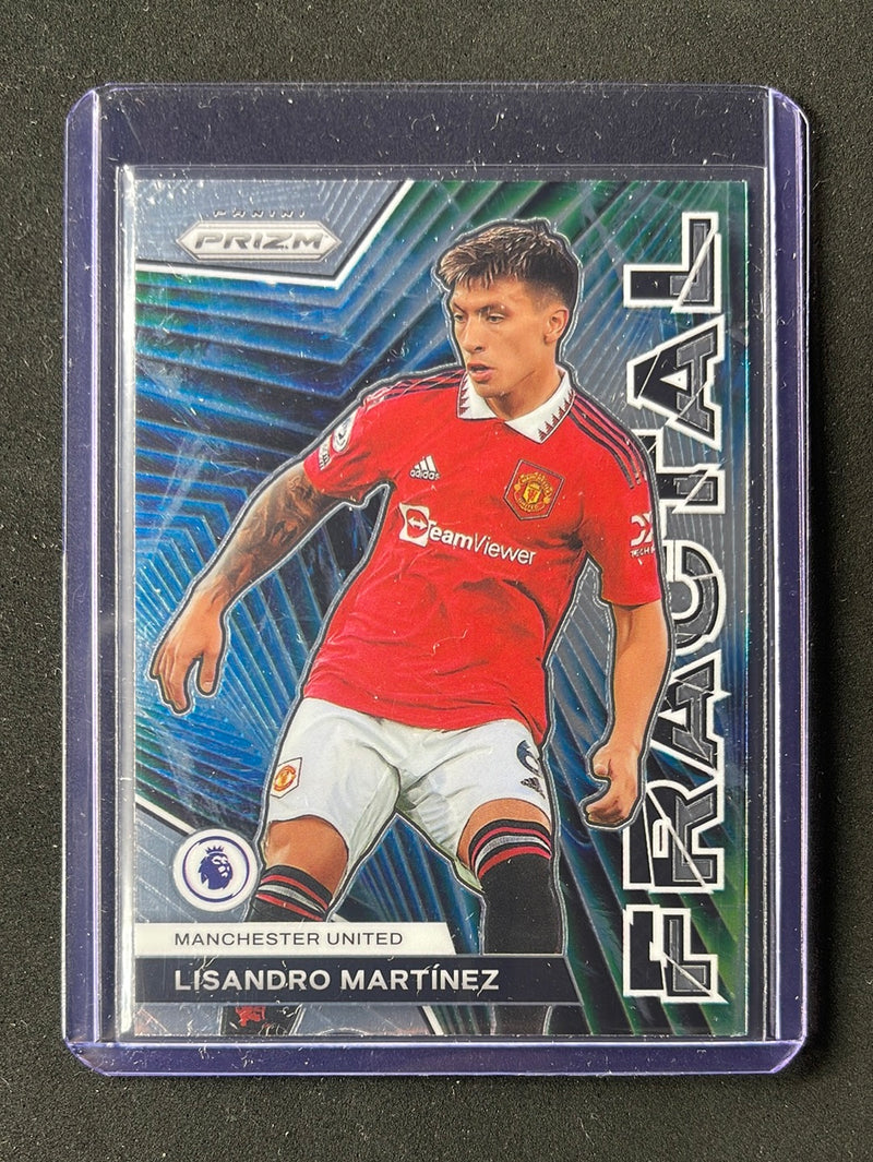 2022-23 Prizm Premier League Lisandro Martinez Fractal