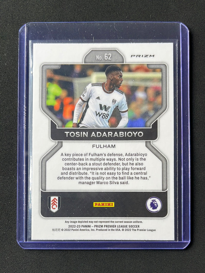 2022-23 Prizm Premier League Tosin Adarabioyo Silver Prizm