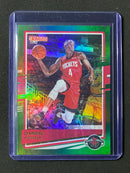 2020-21 Panini Donruss Danuel House Jr Green Flood