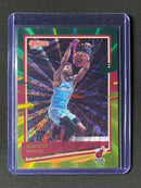 2020-21 Panini Donruss Derrick Jones Jr Green Yellow Laser