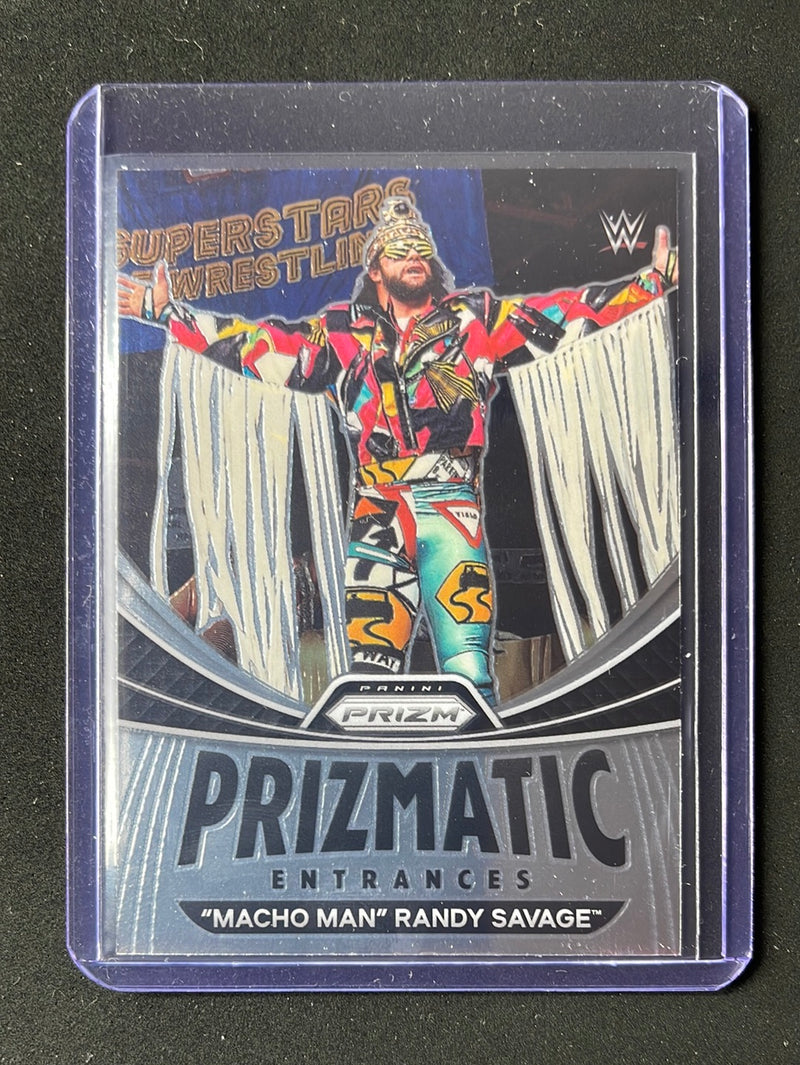 2023 Prizm WWE "Macho Man" Randy Savage Prizmatic Entrances