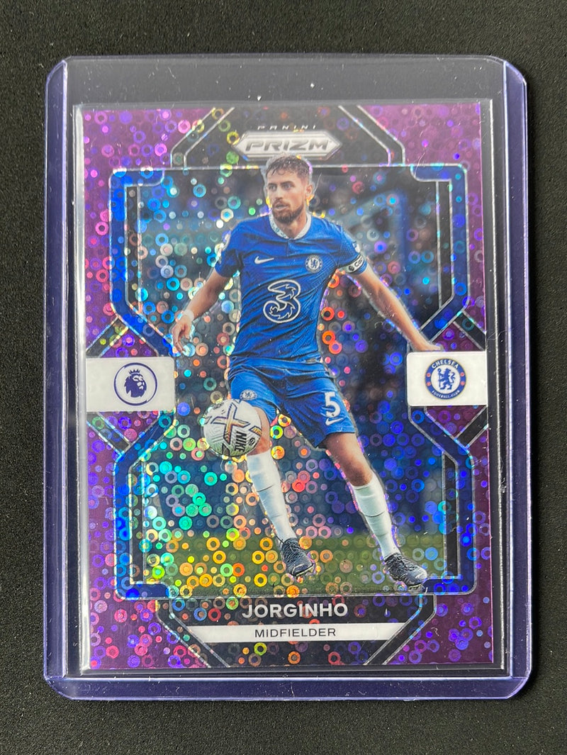 2022-23 Prizm Premier League Jorginho Purple Breakaway Prizm 22/25