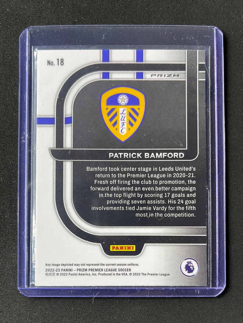 2022-23 Prizm Premier League Patrick Bamford Scorers Club Silver Prizm
